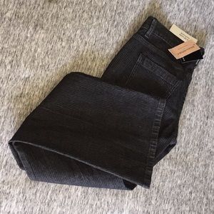 Pinstriped dress pants